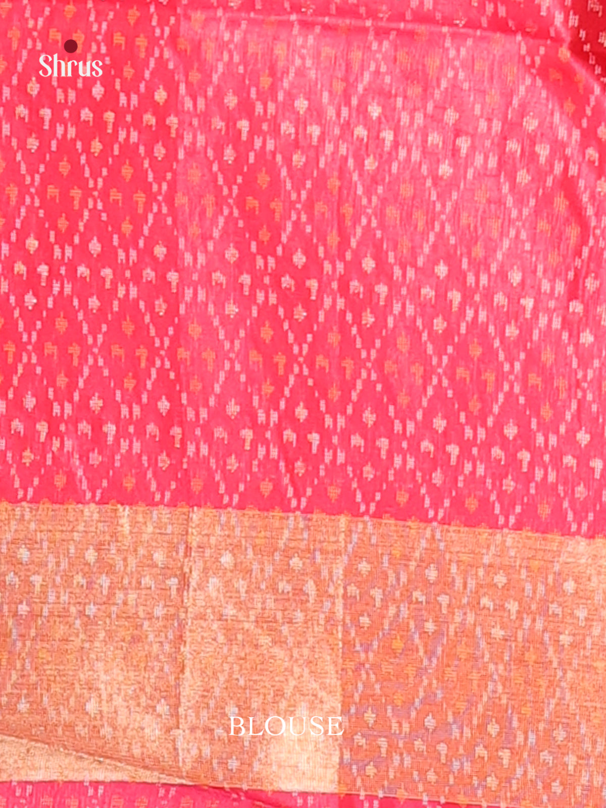 Pink - Champa semitussar Saree - Shop on Shrus.com