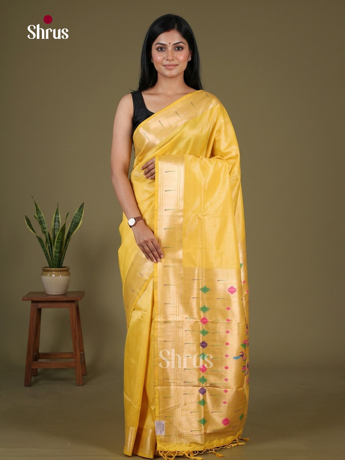 DFS11015 - Semi Paithani