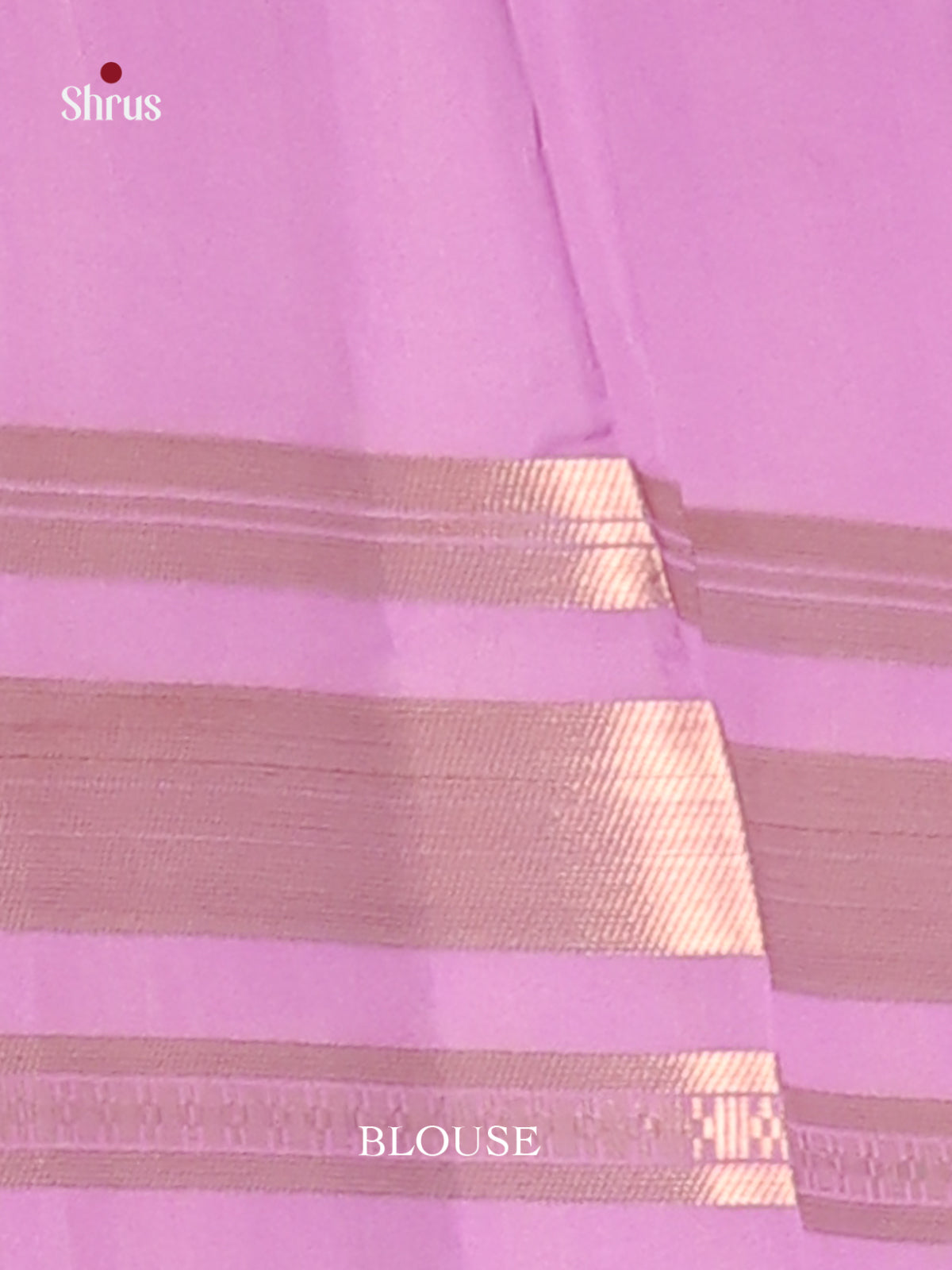 Cream & Lavender - Semi Organza Saree