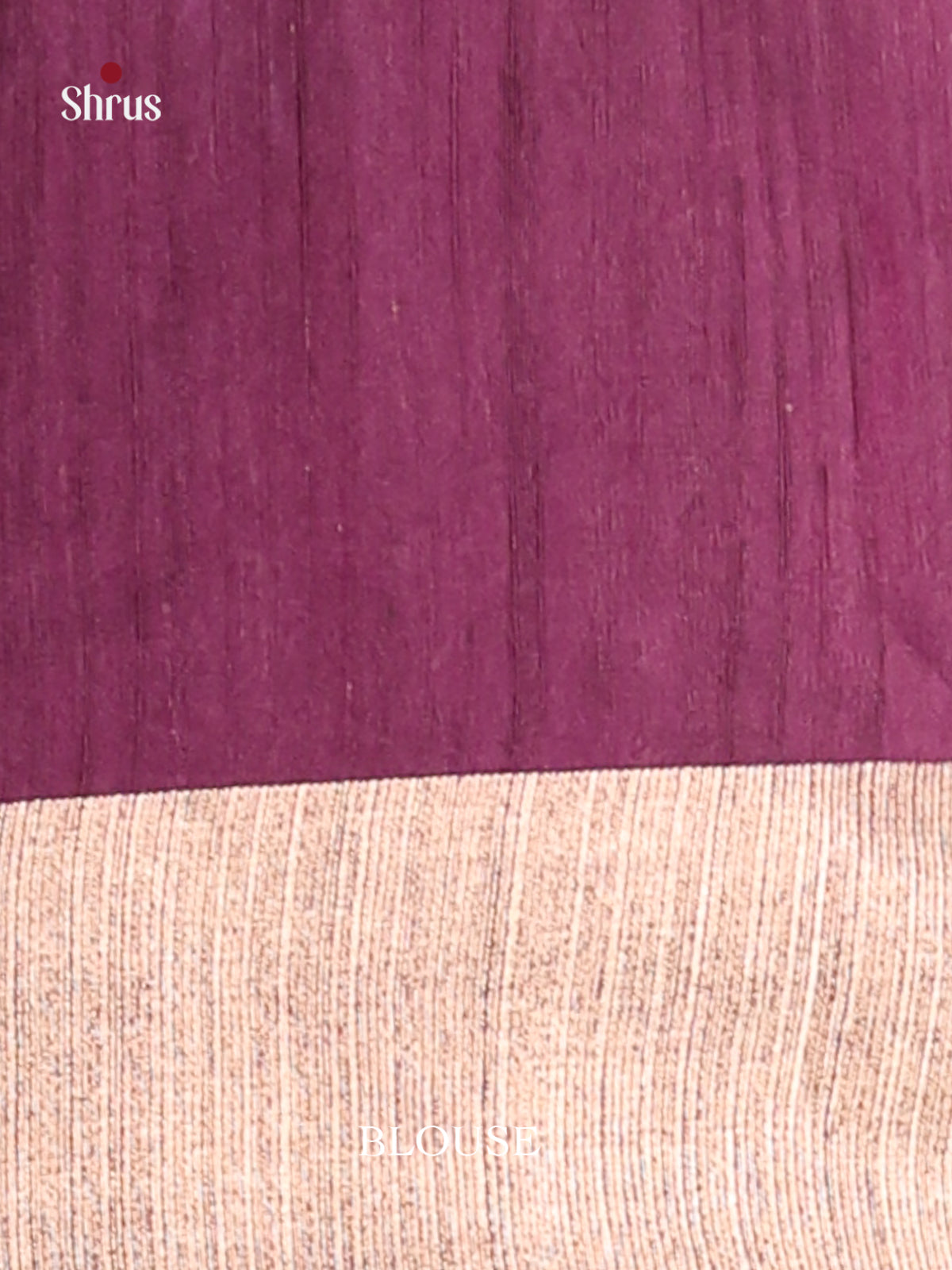 Violet - Semi Rawsilk Saree - Shop on Shrus.com