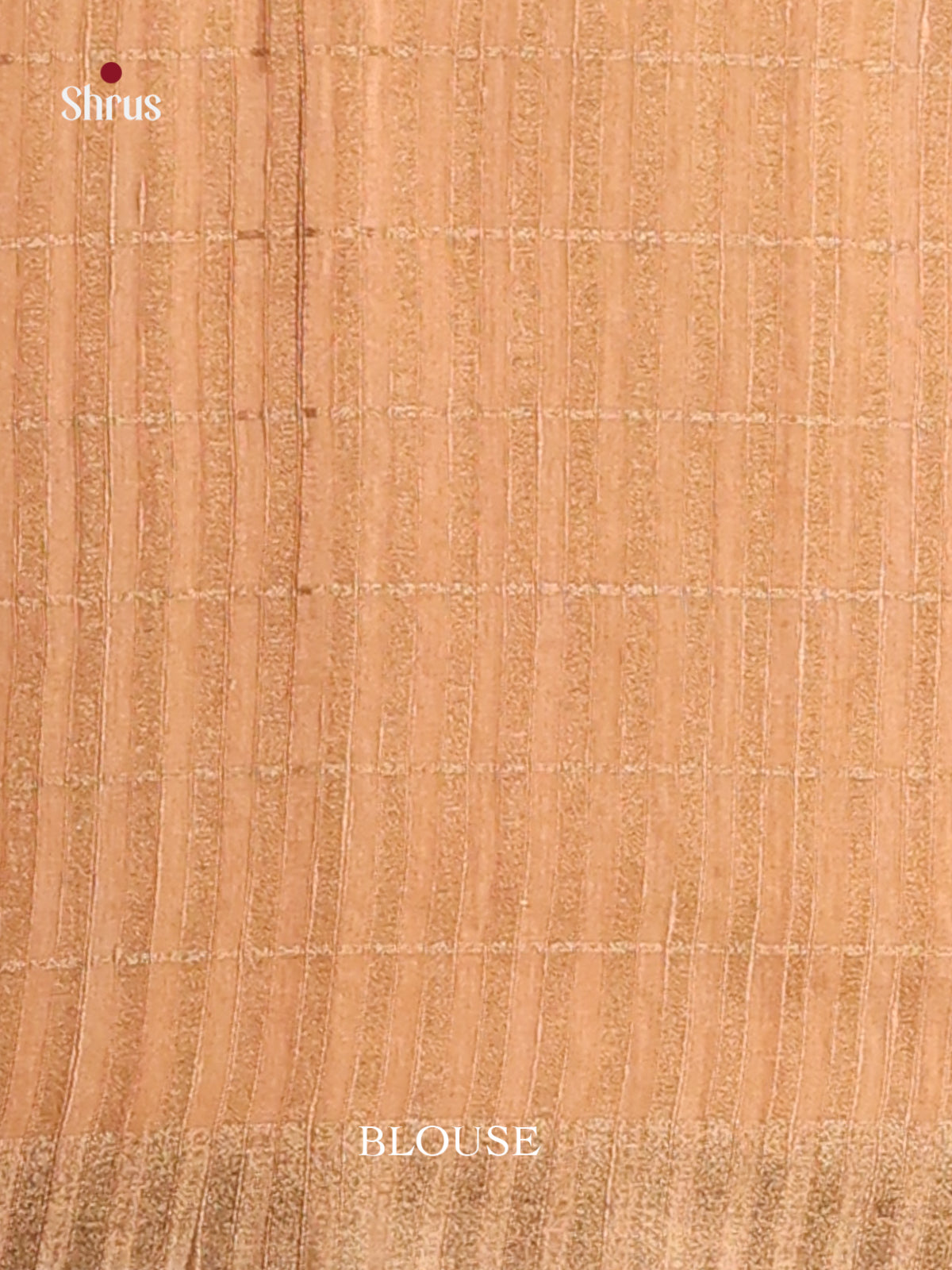 Blue & Brown- Champa semitussar Saree