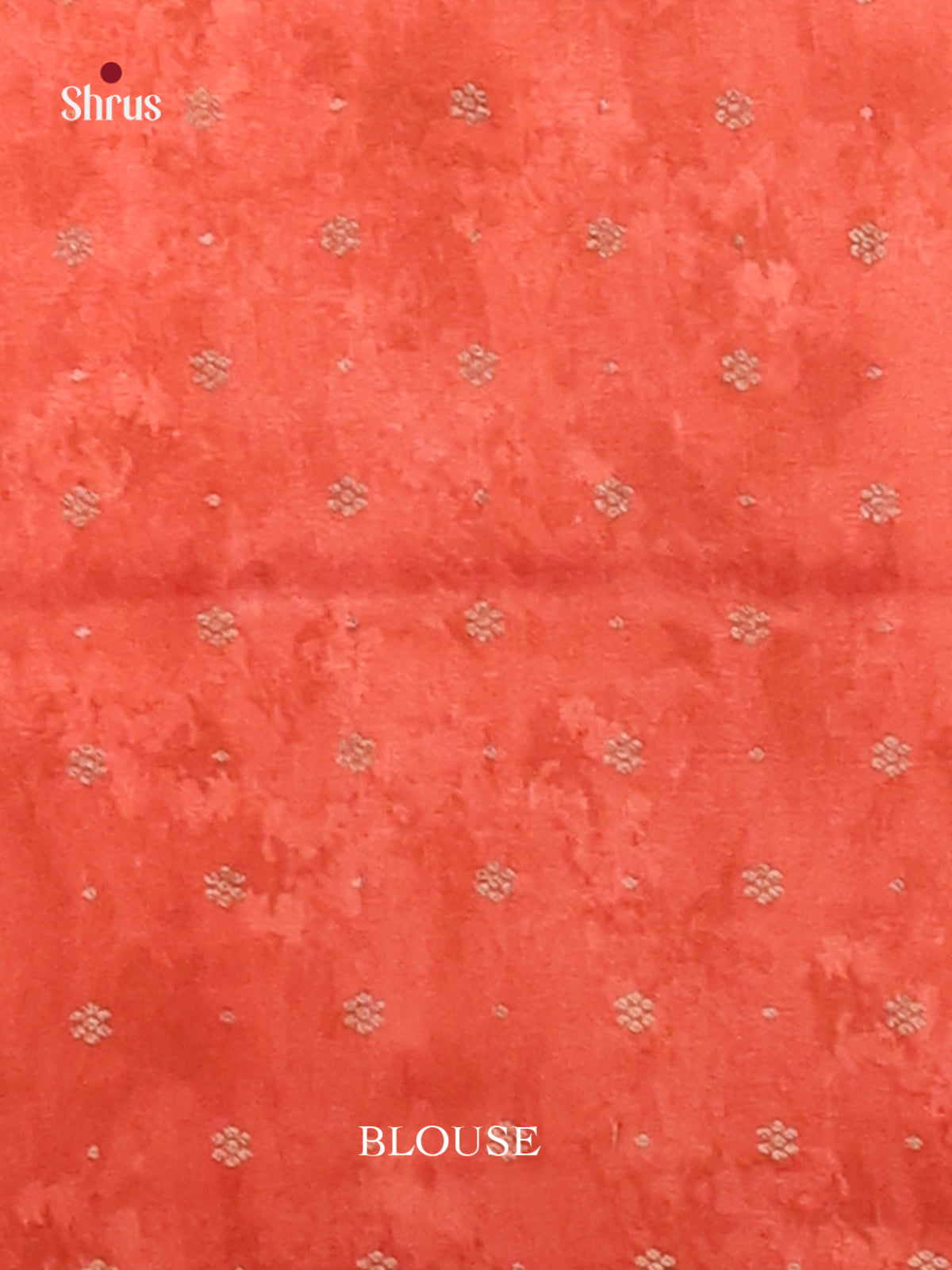 Peach - Semi Organza Saree - Shop on Shrus.com