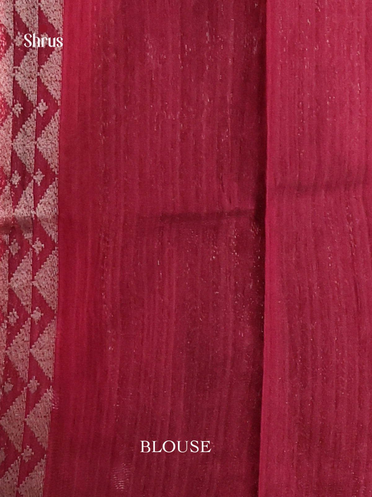 Mustard & Maroon - Semi Jute Saree - Shop on Shrus.com