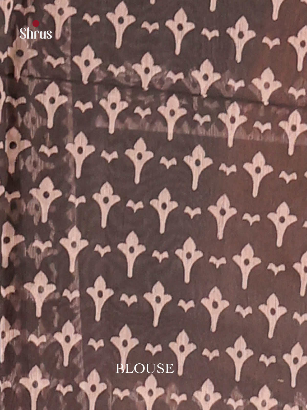 Black - Semi Chanderi Saree