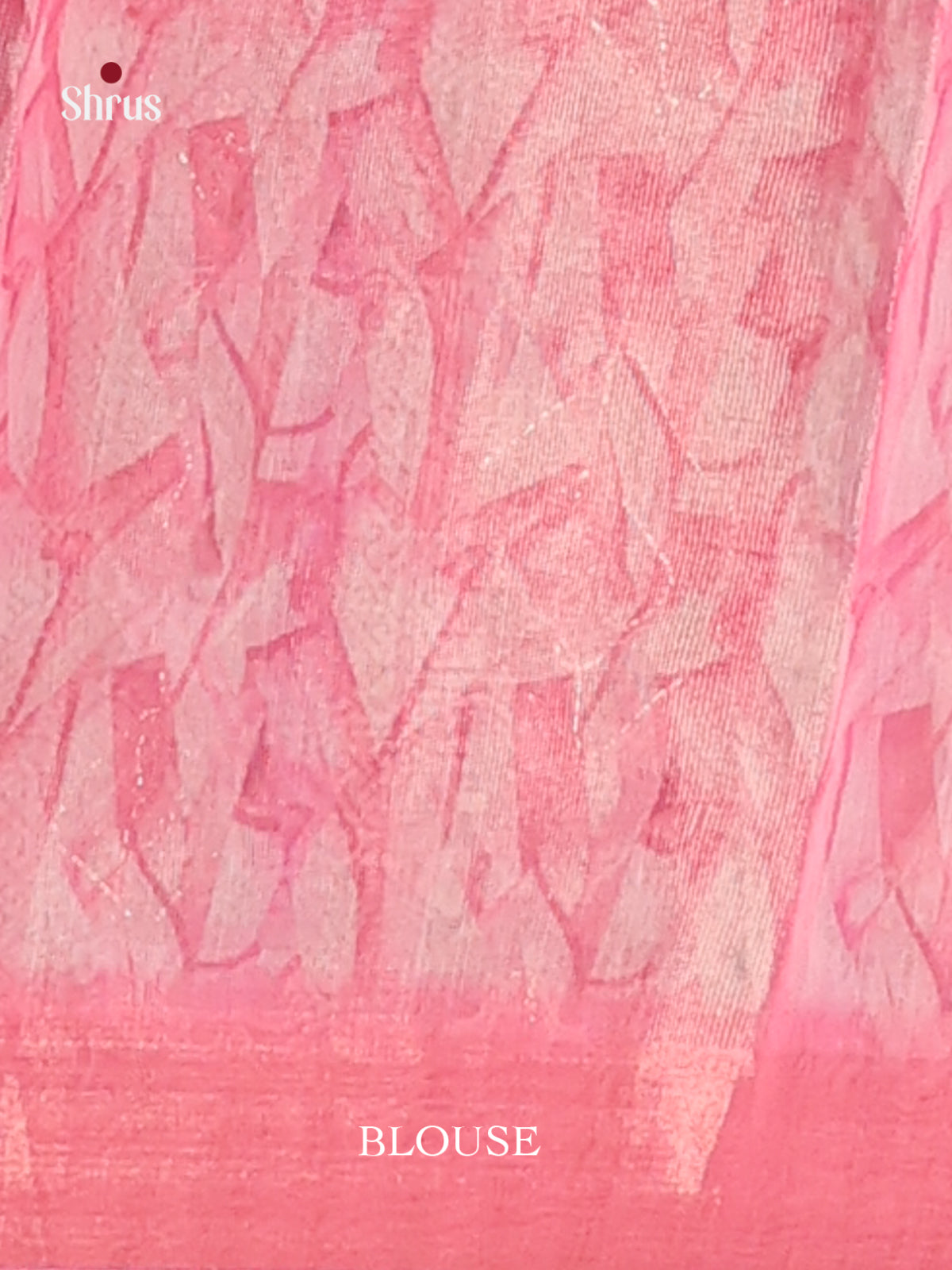 Grey & Pink - Semi Chanderi Saree