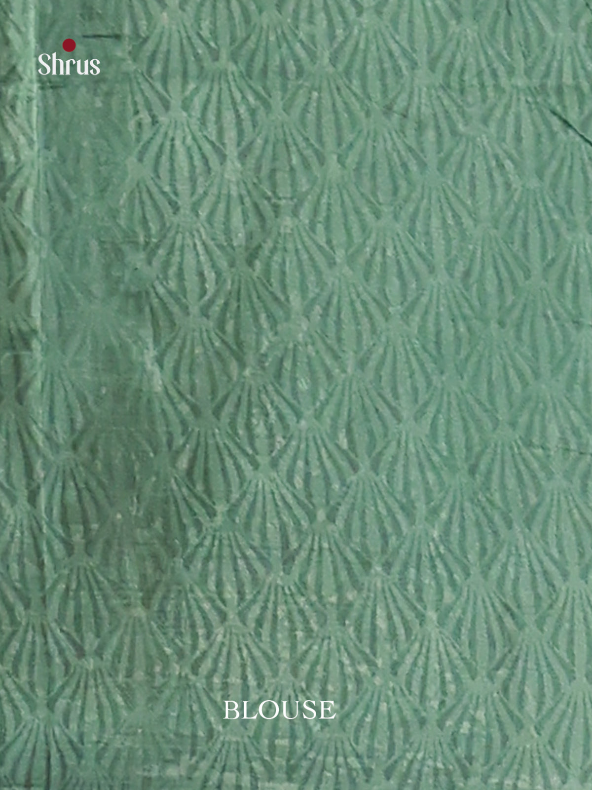 Green & Blue - Semi Tussar Saree - Shop on Shrus.com