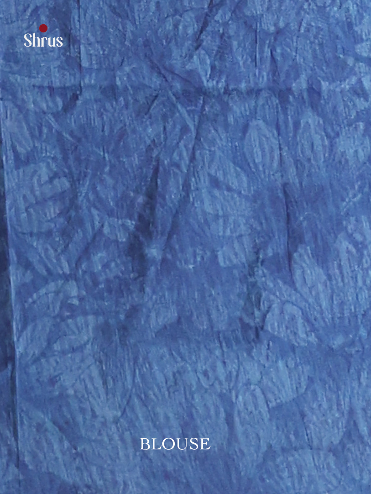 blue - Semi Tussar Saree