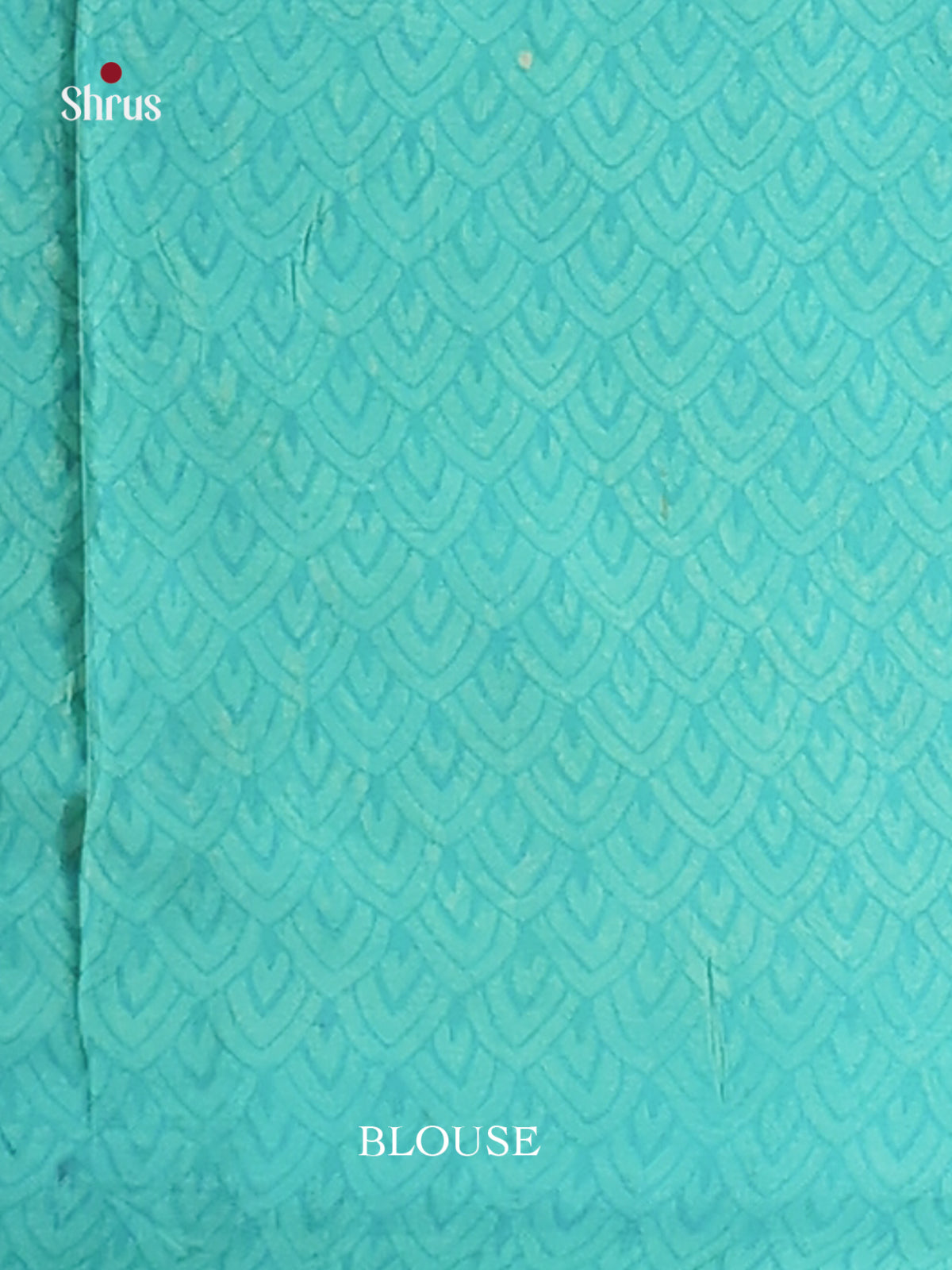 Cream & Sky Blue - Semi Tussar Saree - Shop on Shrus.com