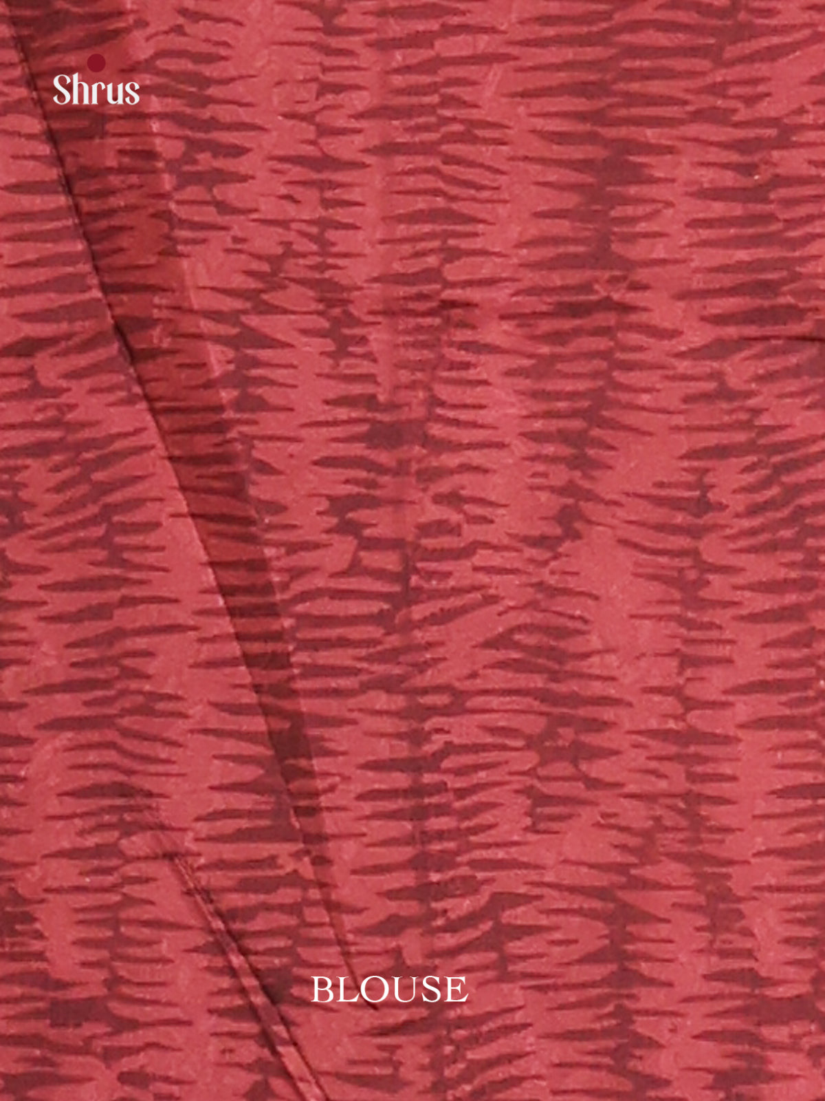 Maroon - Semi Tussar Saree
