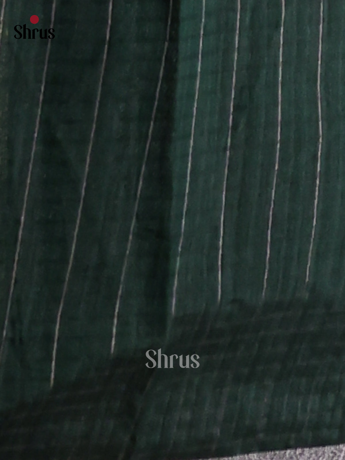 Green - Semi Rawsilk Saree - Shop on Shrus.com