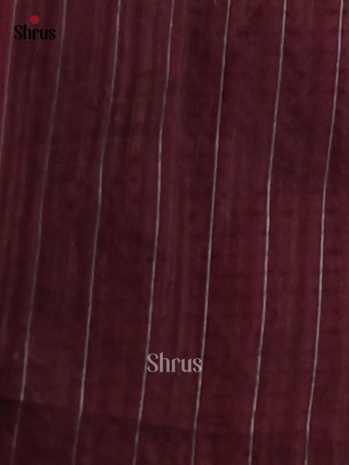 Maroon- Semi Rawsilk Saree - Shop on Shrus.com