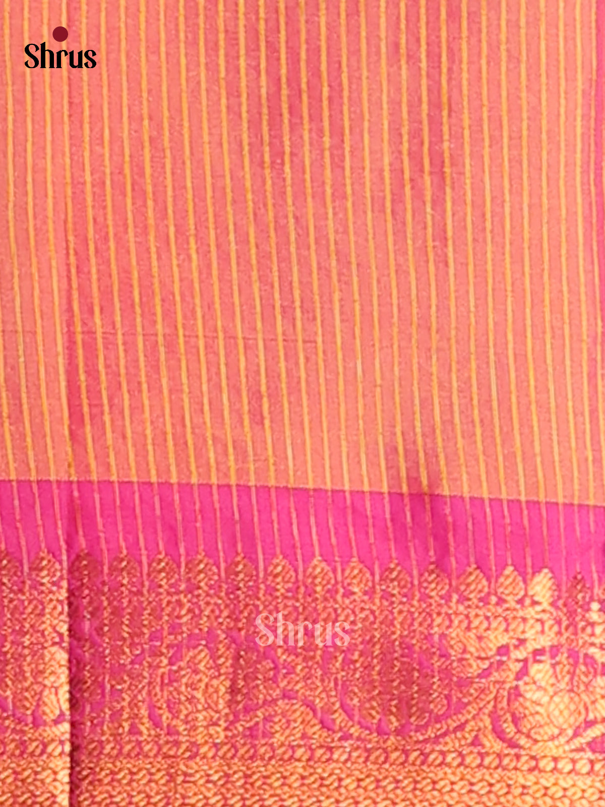 Green & Purple - Semi Pochampally Saree - Shop on Shrus.com