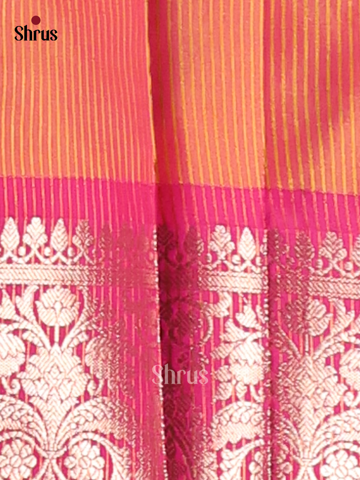Blue & Purple - Semi Pochampally Saree