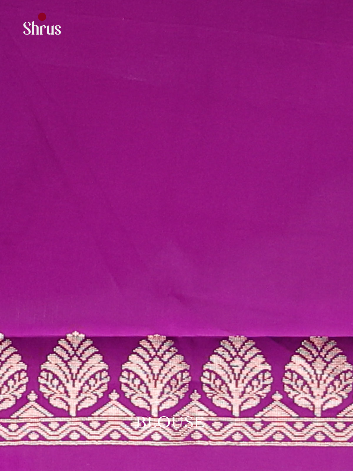 Purple - Semi Softsilk Saree - Shop on Shrus.com