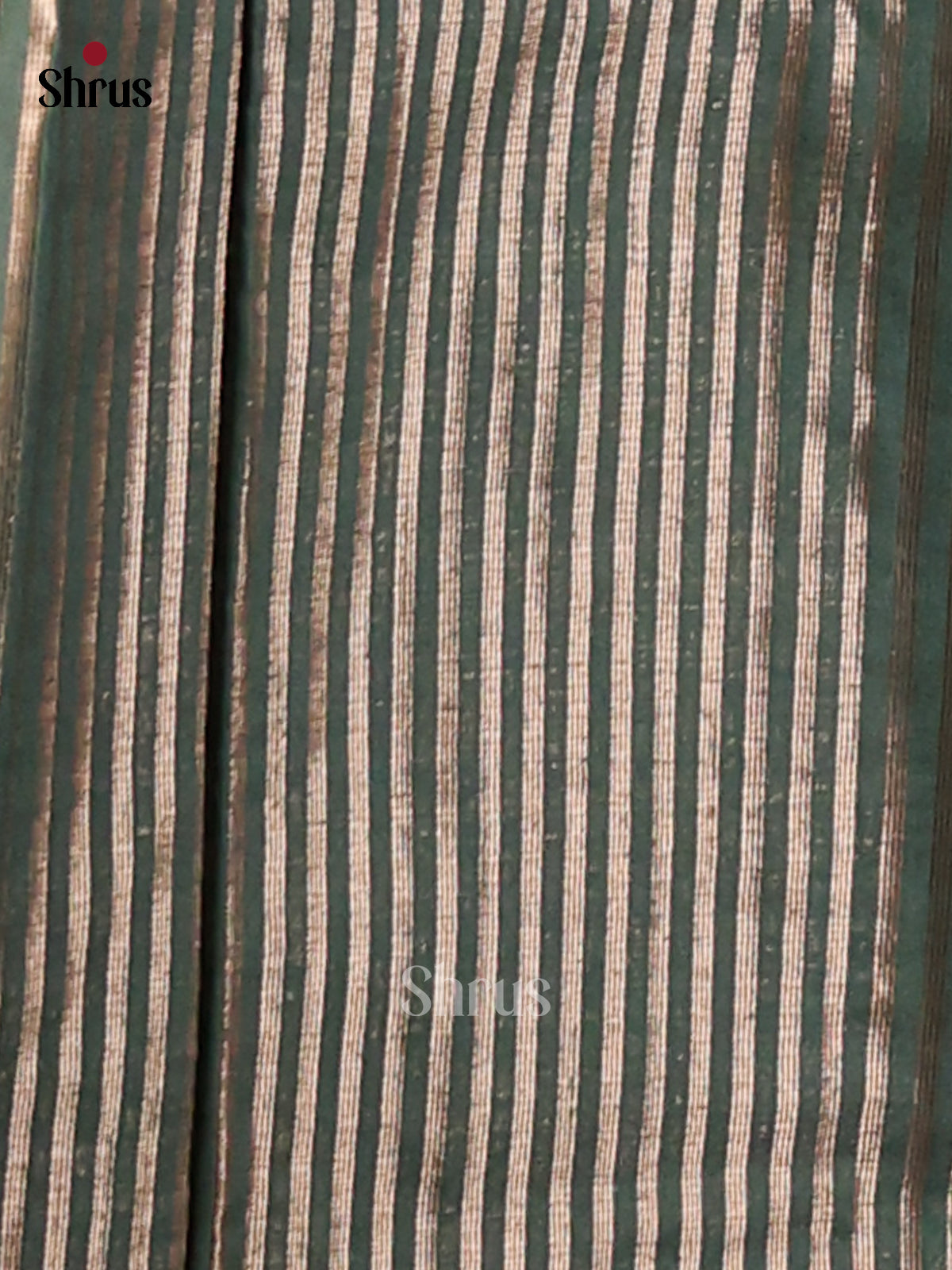 Green- Semi Jute Saree - Shop on Shrus.com