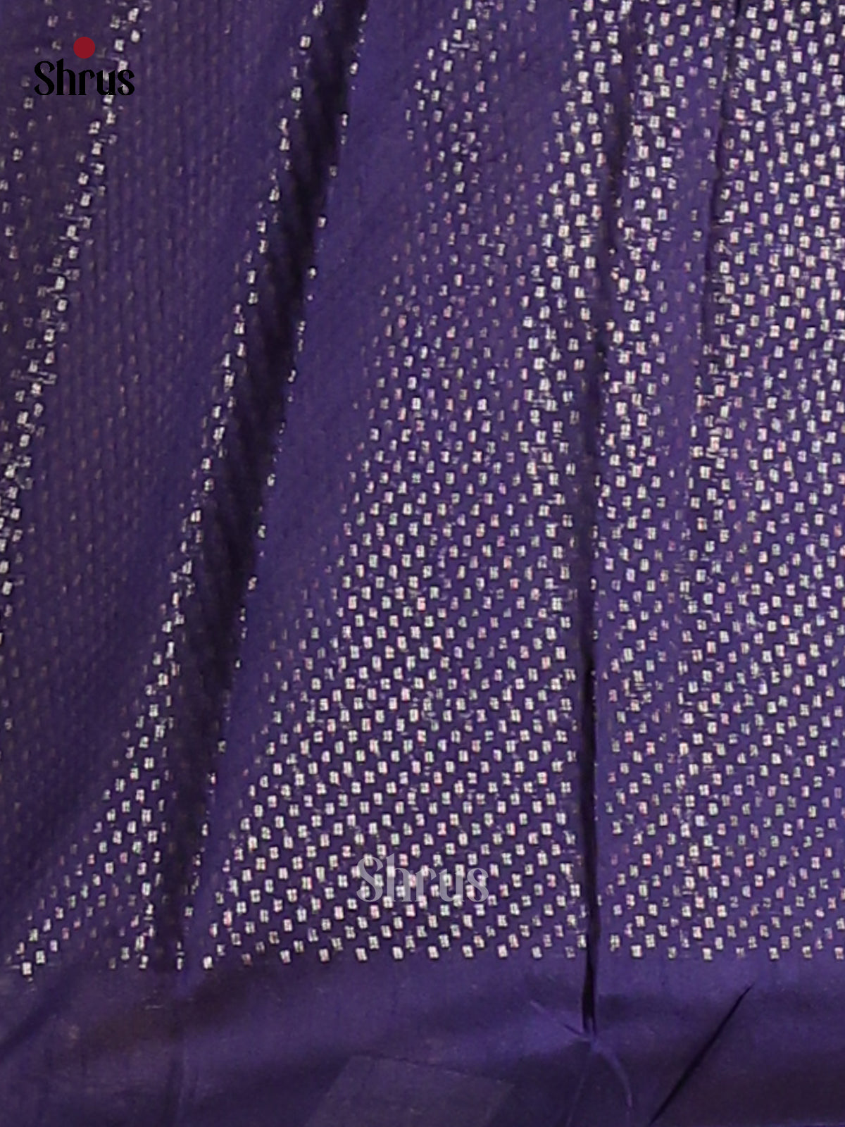 Blue- Semi Jute Saree