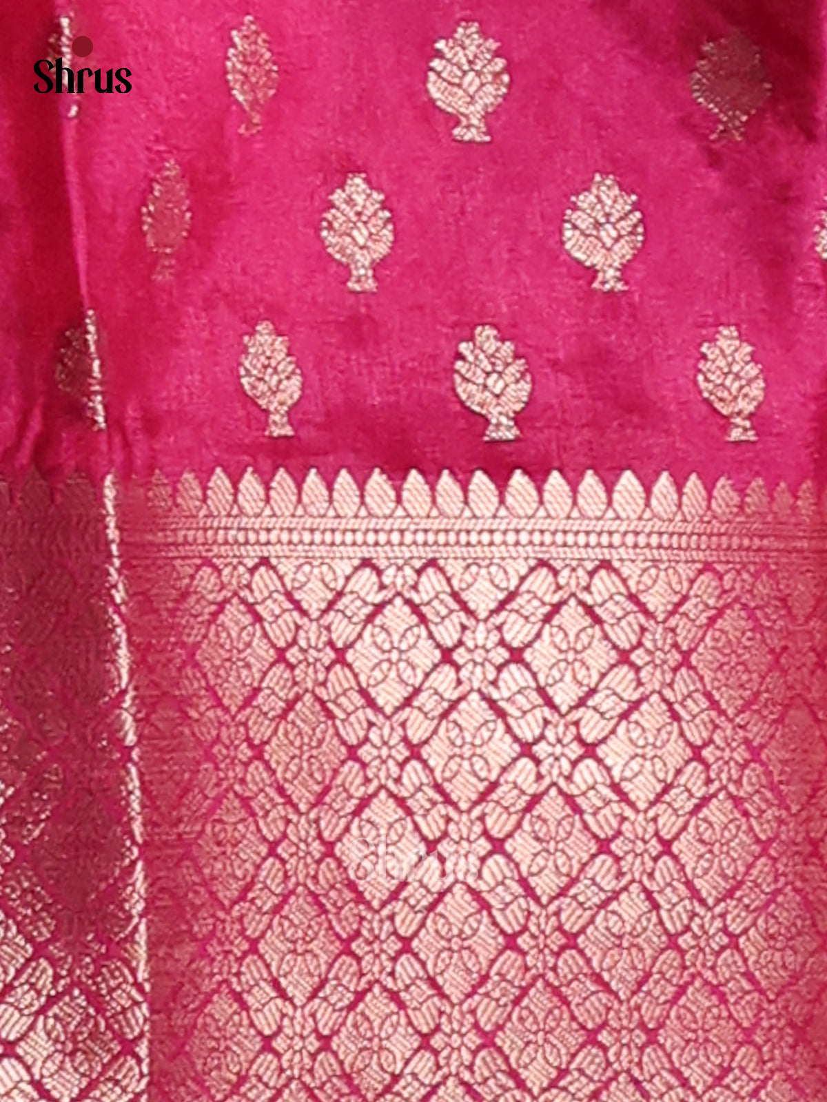 Pink & Purple - NorthSilk Cotton Saree - Shop on Shrus.com