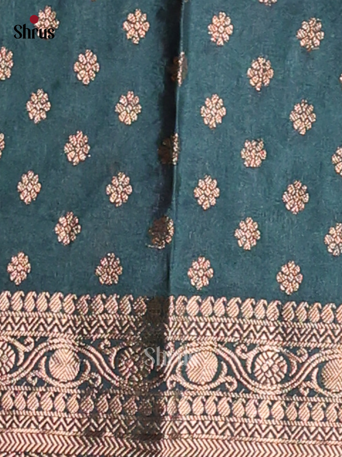 Pink & Green - NorthSilk Cotton Saree - Shop on Shrus.com