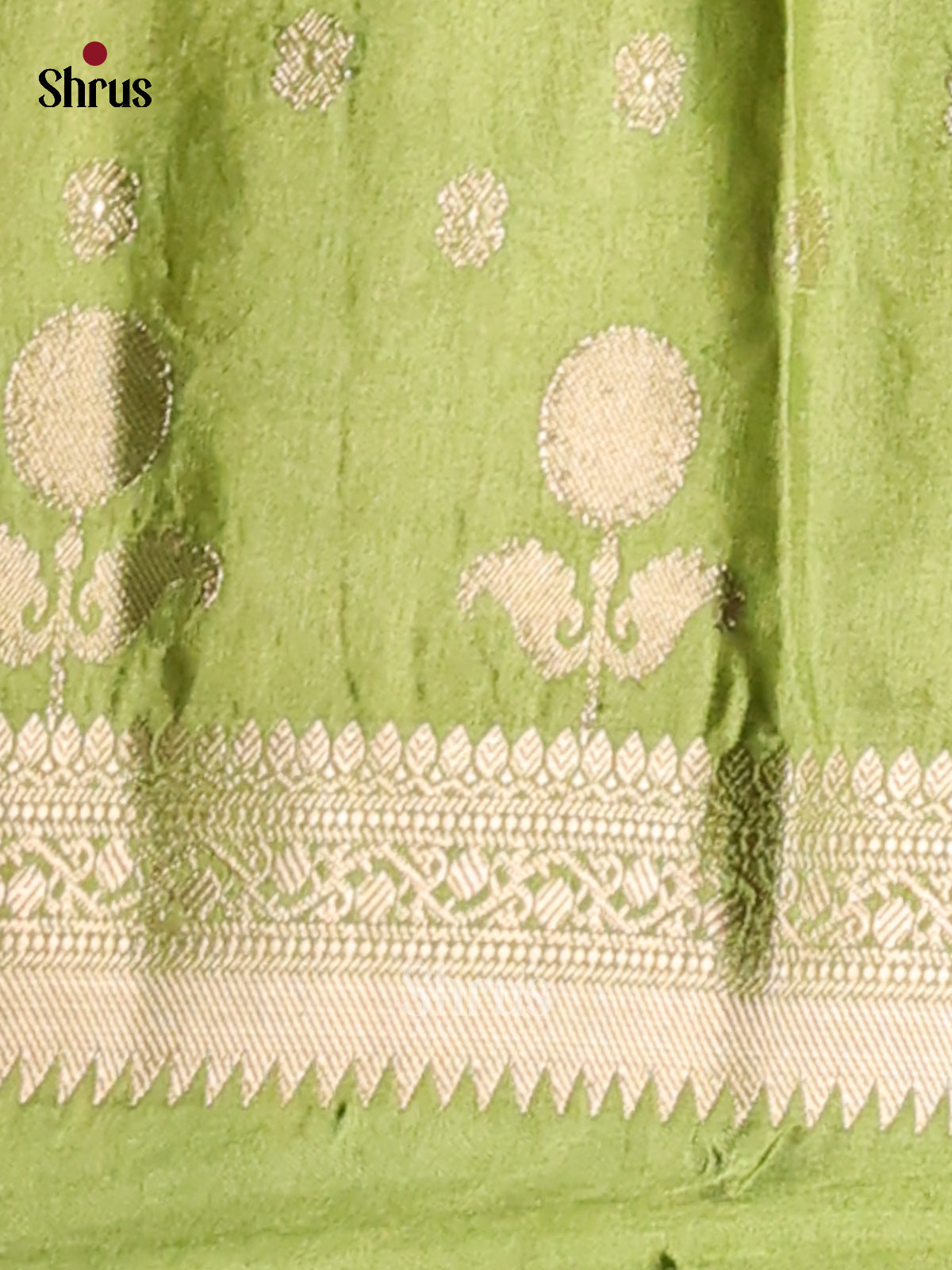 Light Green - NorthSilk Cotton Saree - Shop on Shrus.com