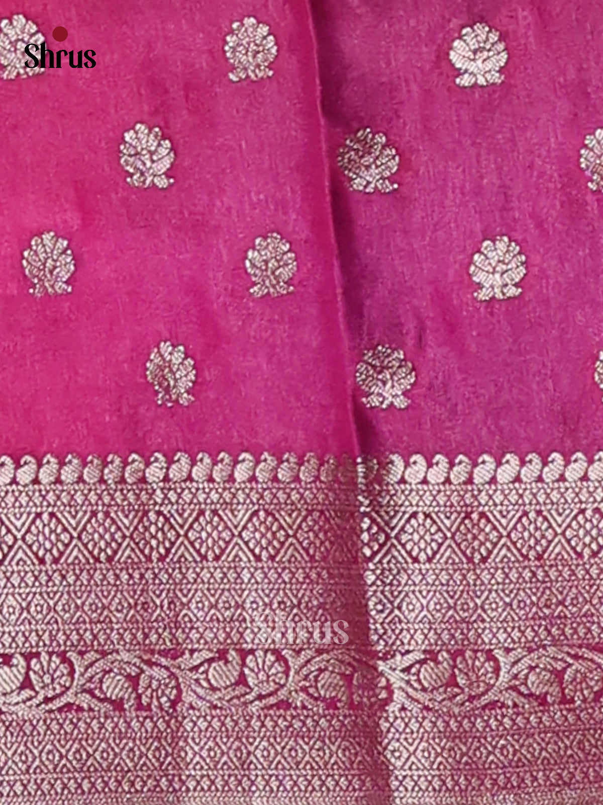 Blue & Purple - NorthSilk Cotton Saree