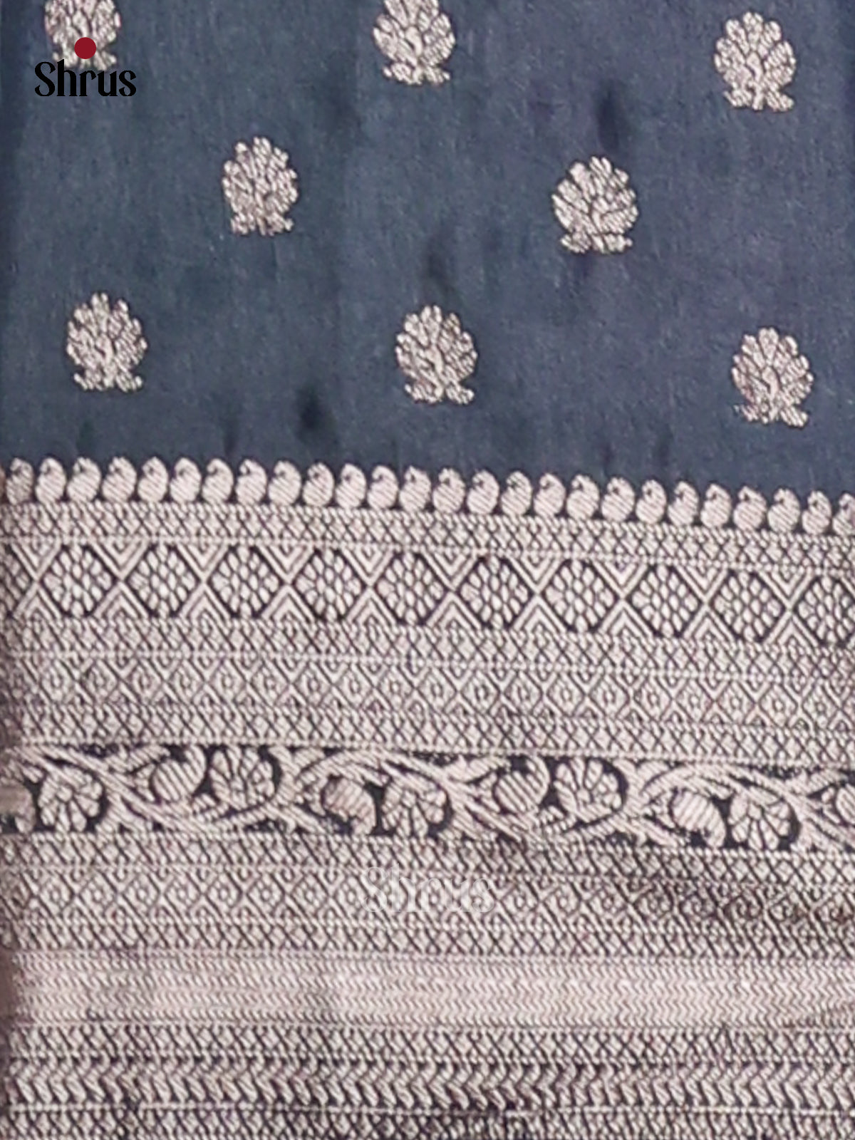 Pink & Grey - NorthSilk Cotton Saree - Shop on Shrus.com