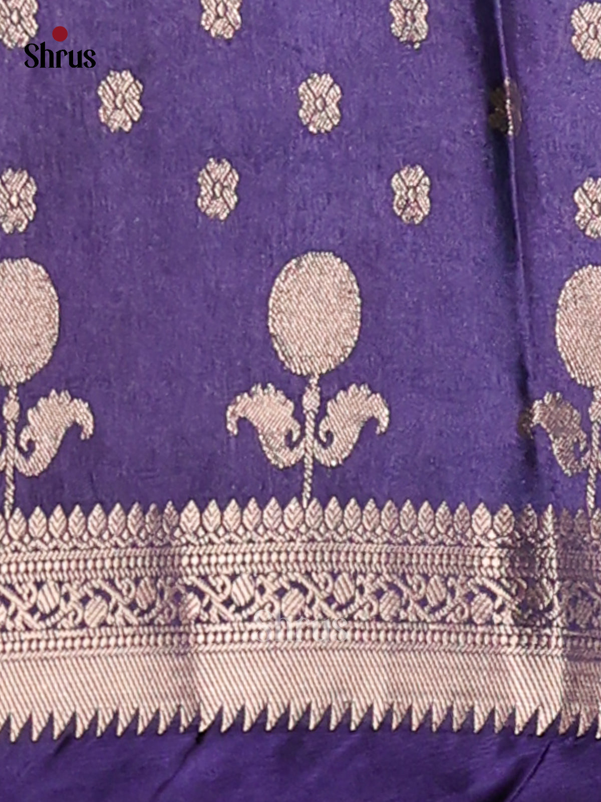 Sky Blue & Blue- NorthSilk Cotton Saree - Shop on Shrus.com