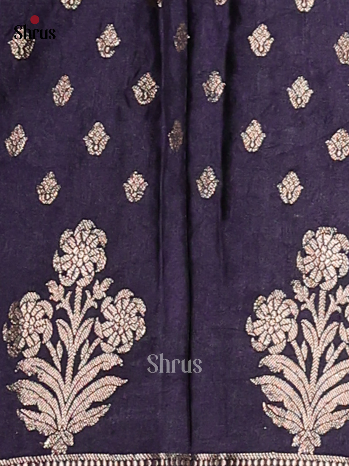 Blue- NorthSilk Cotton Saree