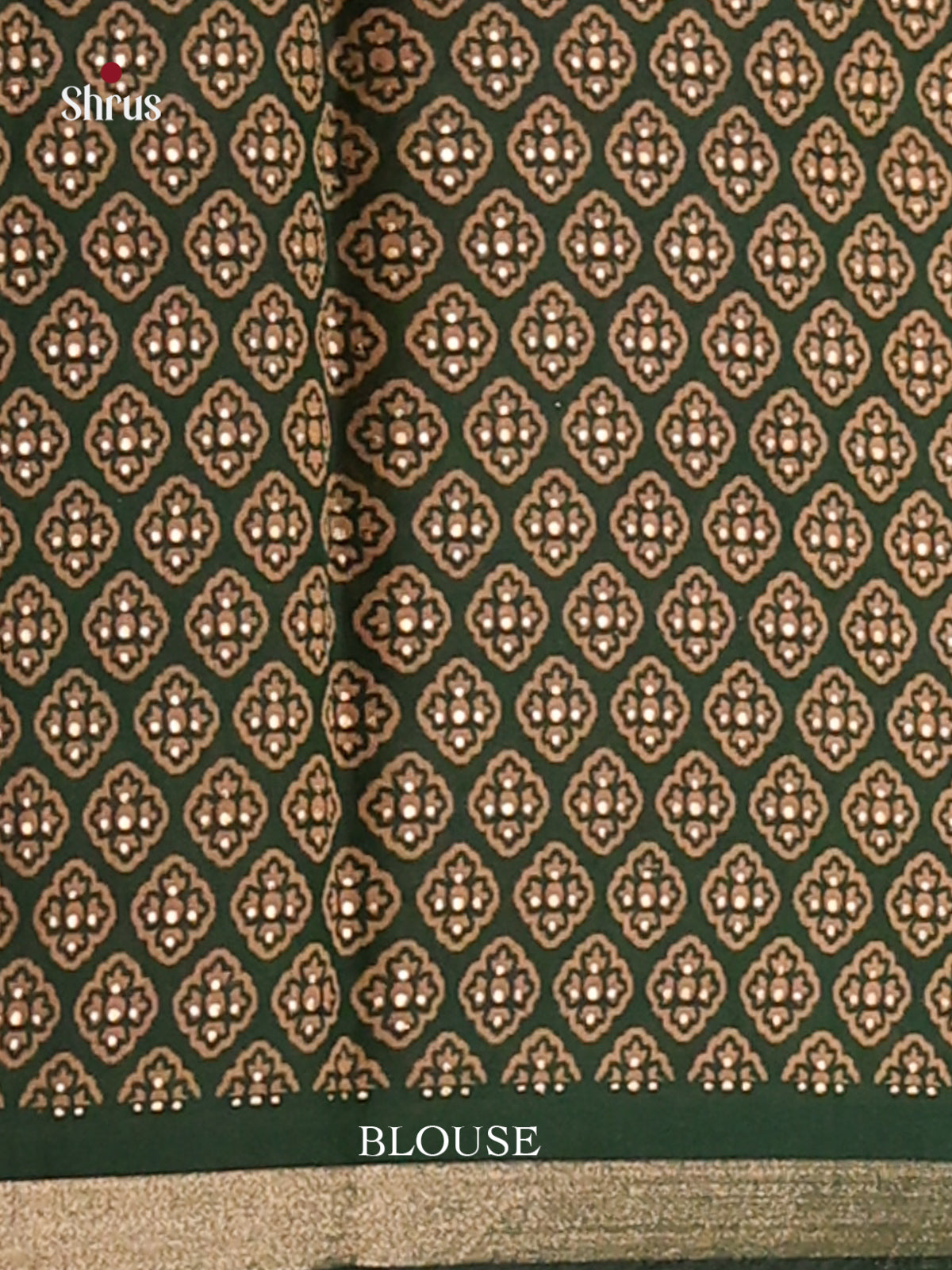 DFS14070 - Semi Chanderi Saree - Shop on Shrus.com