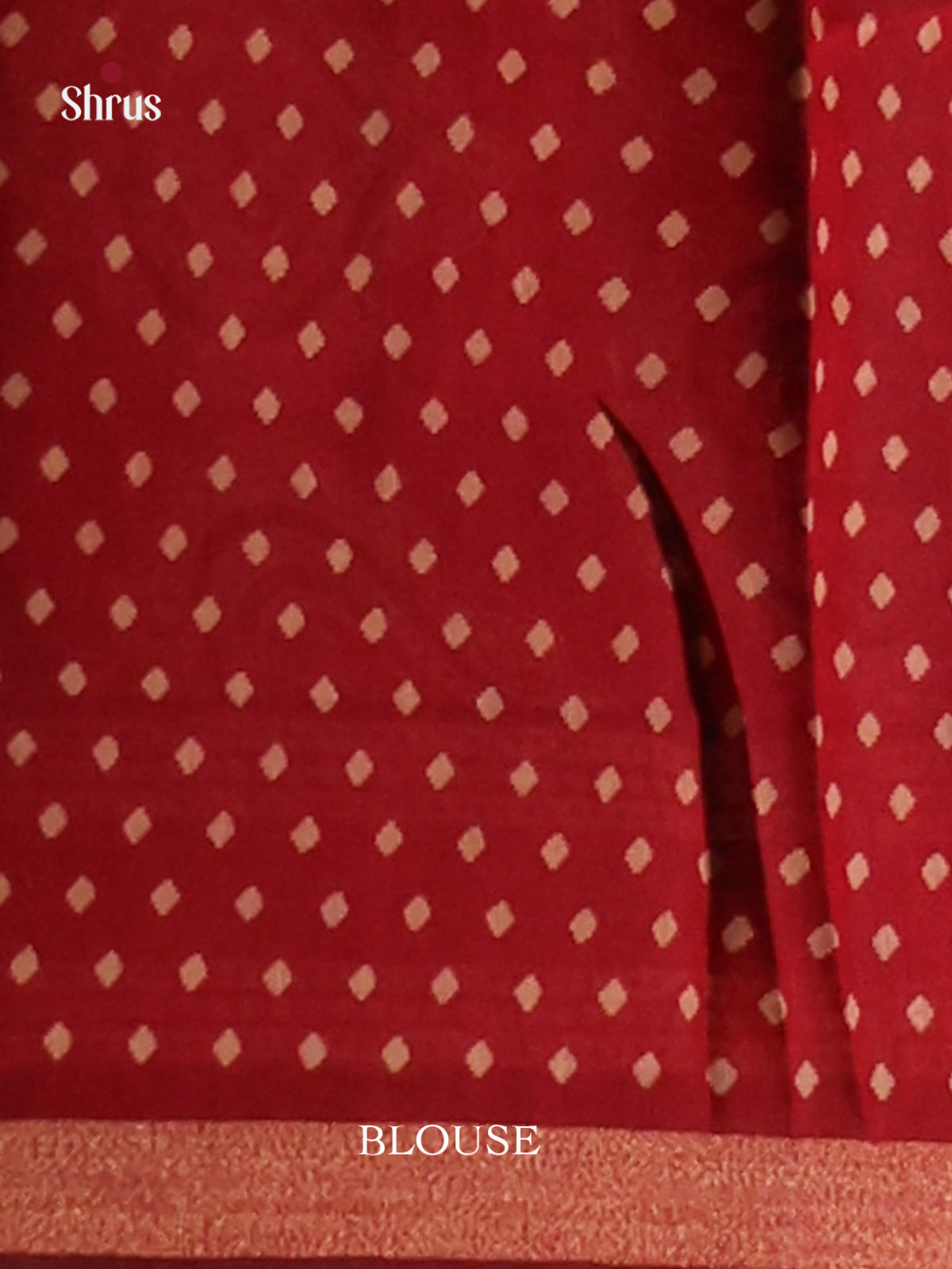DFS14082 - Semi Chanderi Saree - Shop on Shrus.com