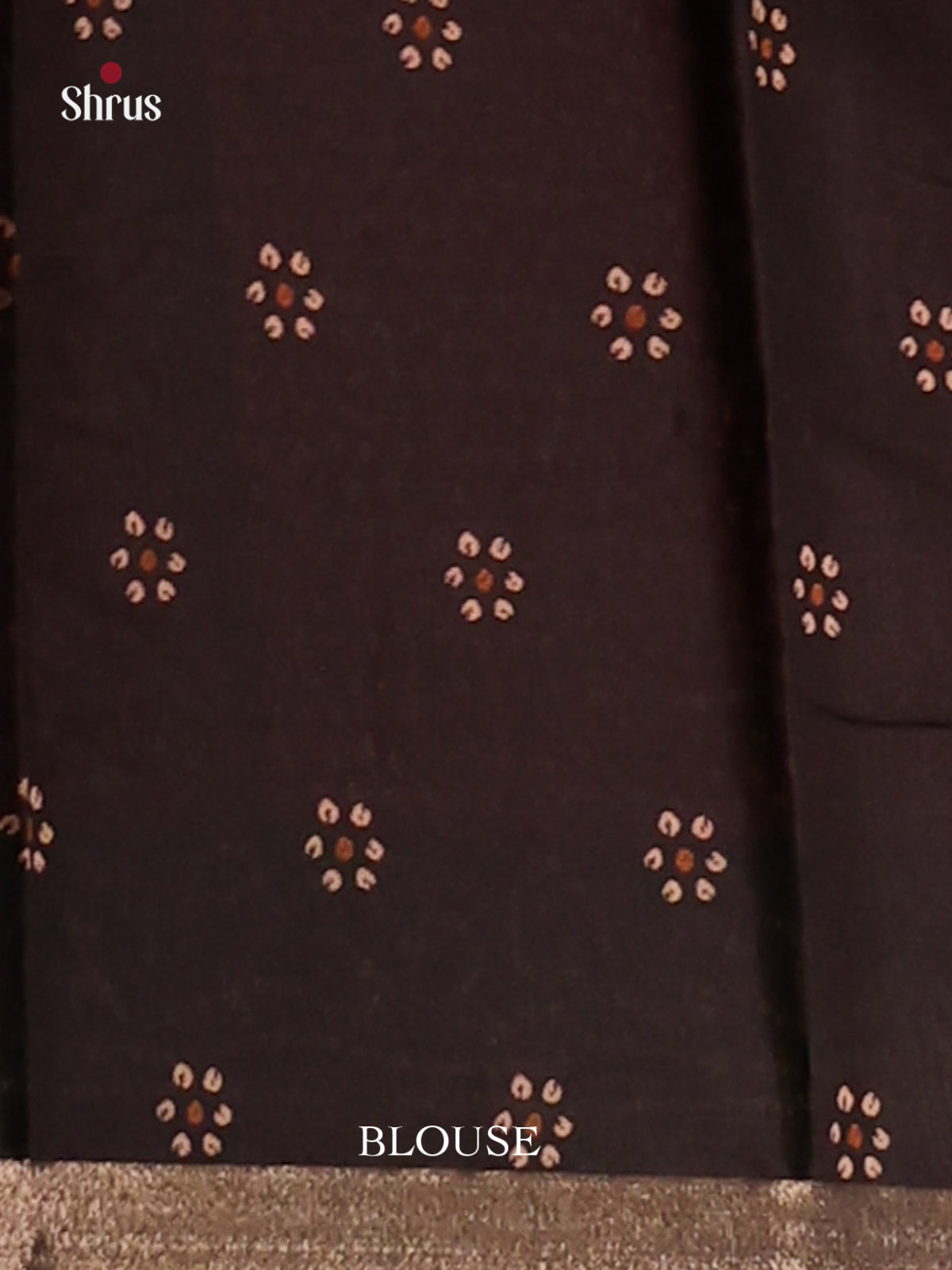 DFS14086 - Semi Chanderi Saree - Shop on Shrus.com