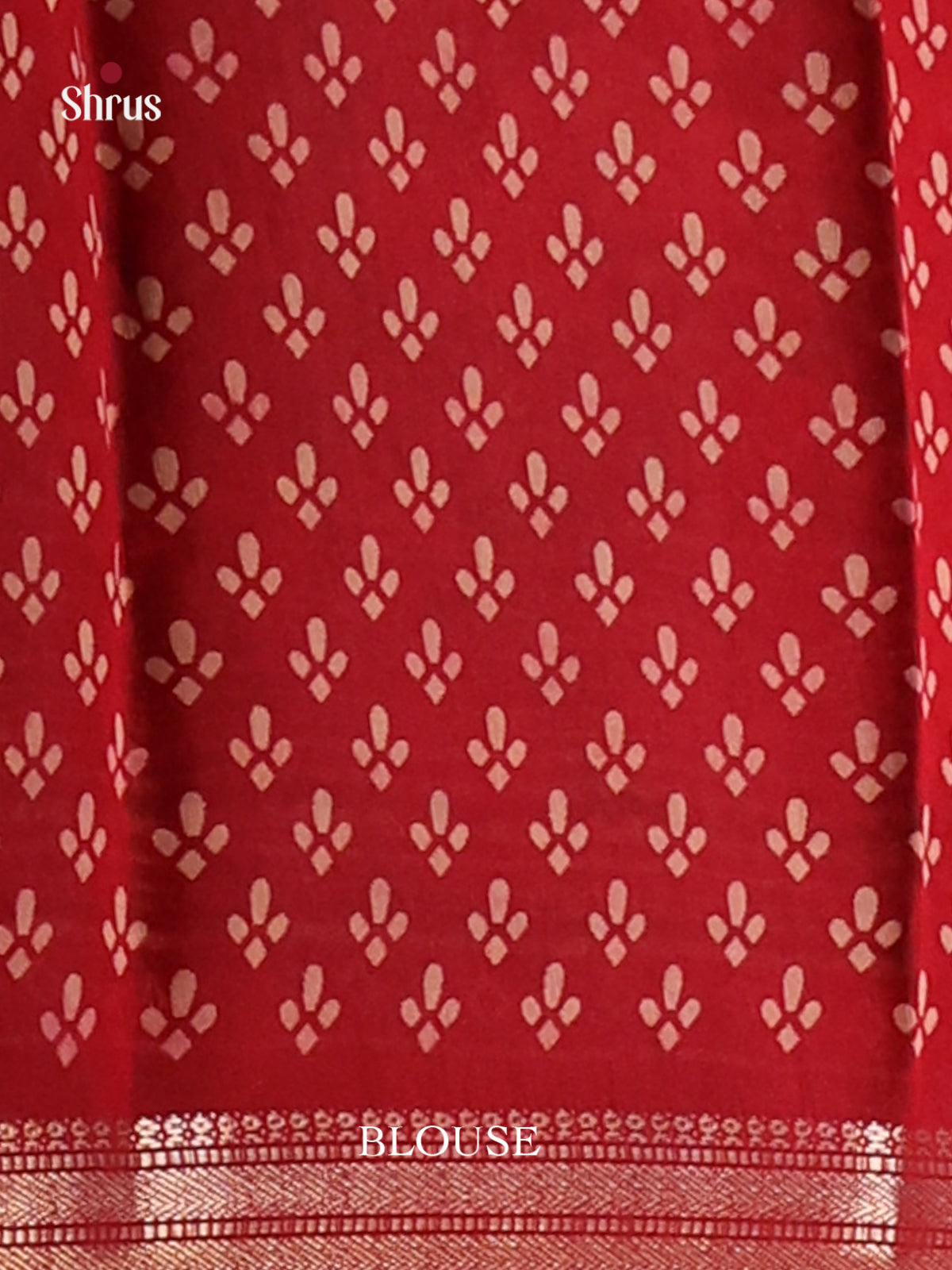 DFS14091 - Semi Chanderi Saree - Shop on Shrus.com