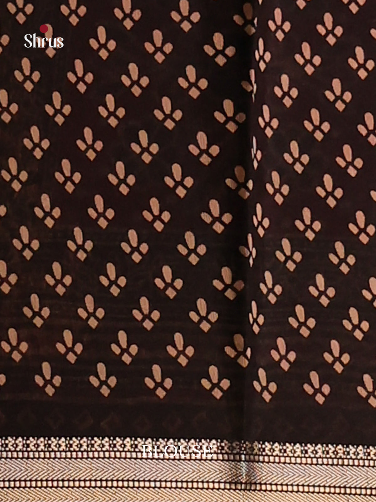 DFS14092 - Semi Chanderi Saree - Shop on Shrus.com