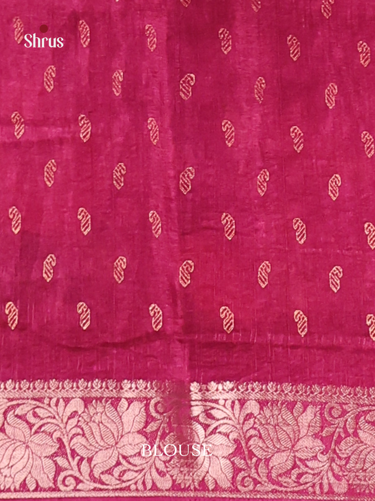 Purple - Semi Rawsilk Saree - Shop on Shrus.com