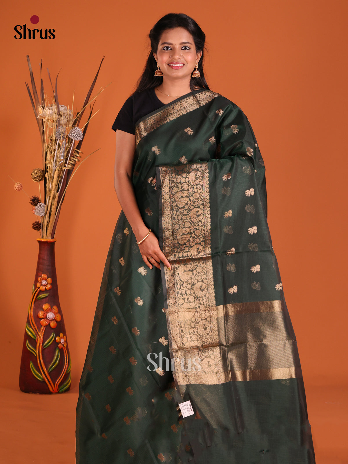 Green - Semi Kota Saree