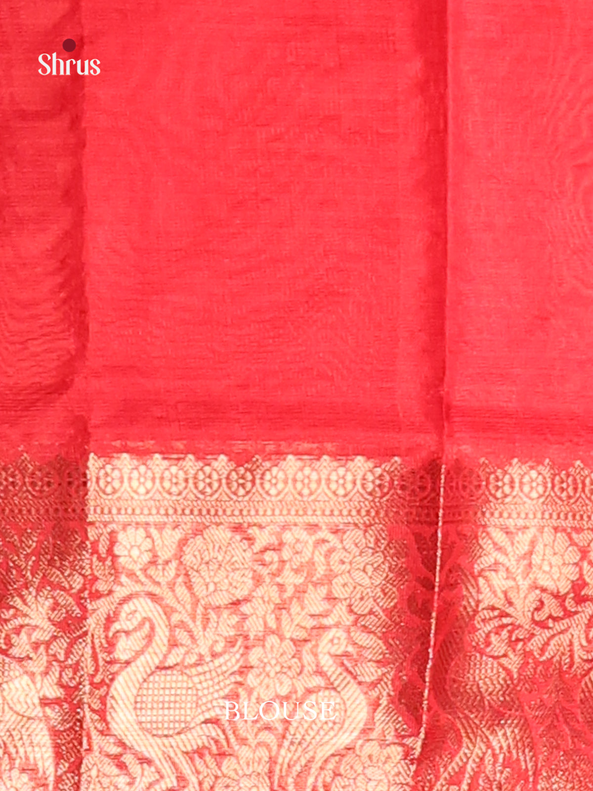 Red - Semi Kota Saree