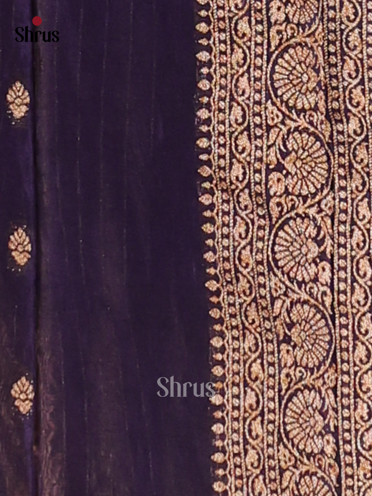 Blue - Semi Georgette Saree