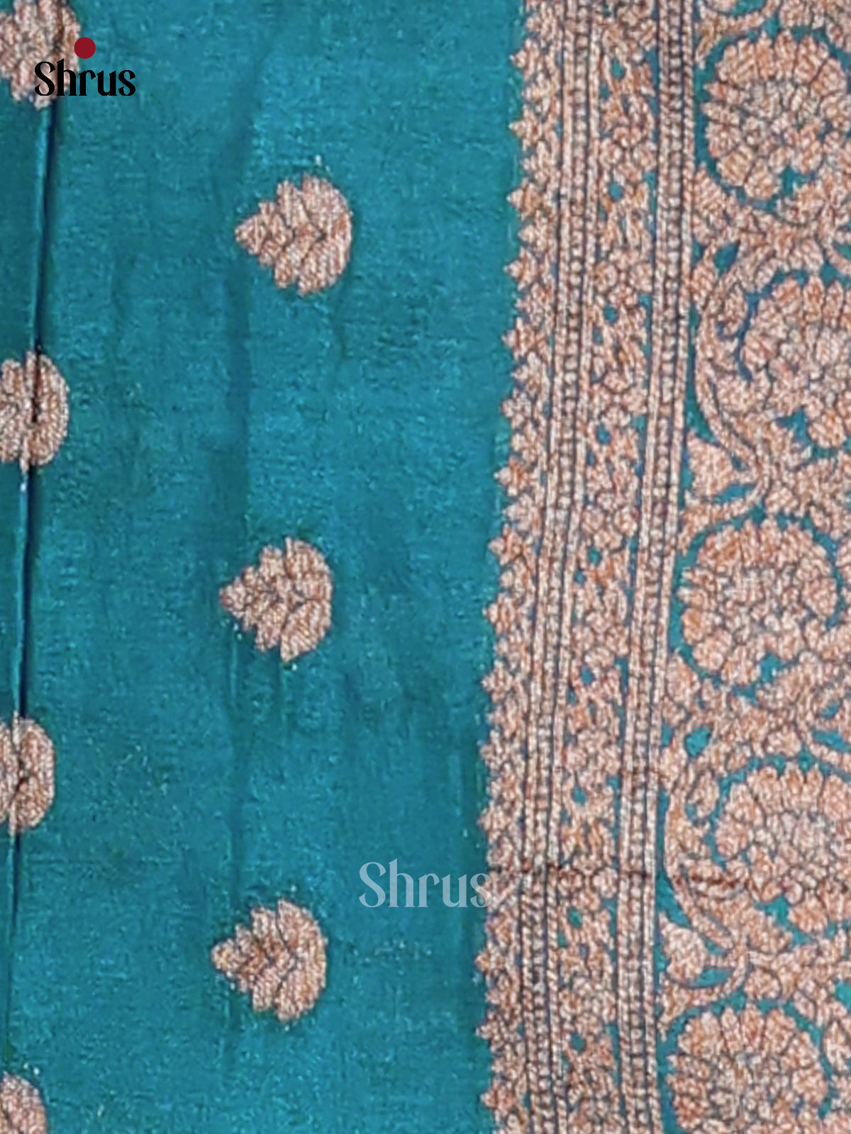 Blue - Semi Georgette Saree
