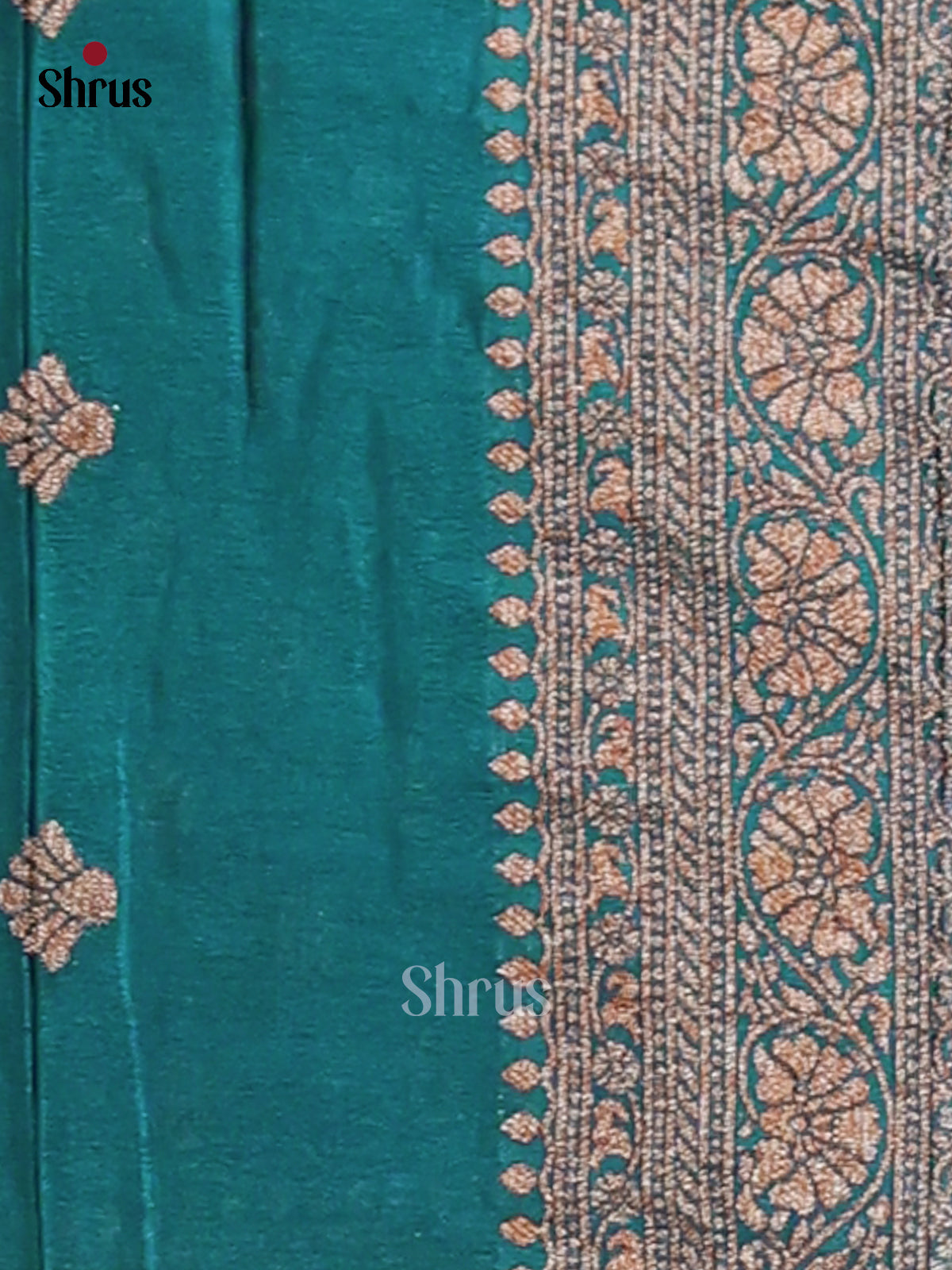 Blue - Semi Georgette Saree