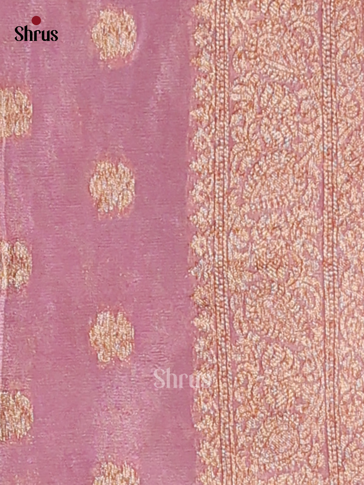 Lavender(Single Tone) - Semi Georgette Saree