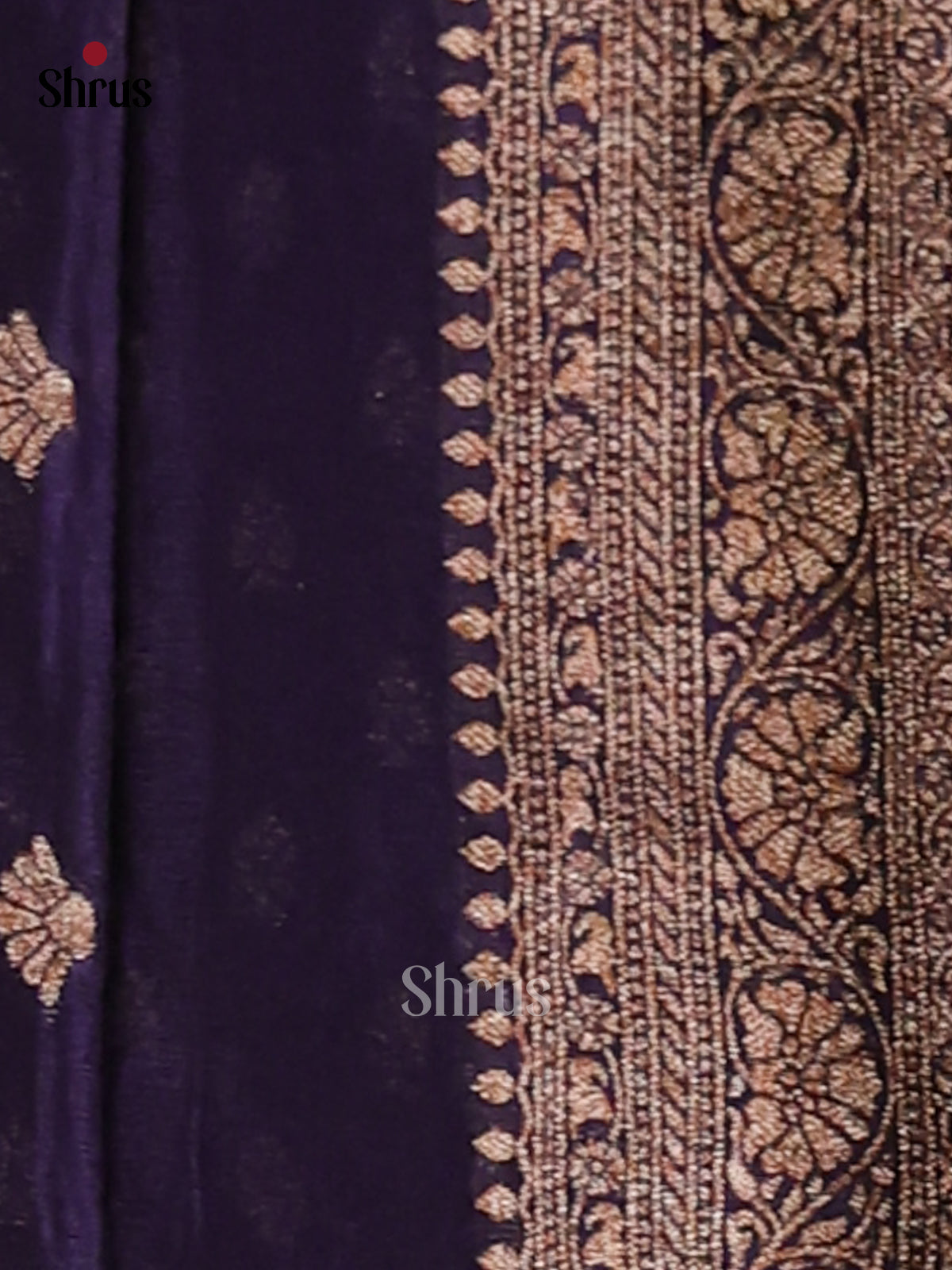 Blue(Single Tone) - Semi Georgette Saree