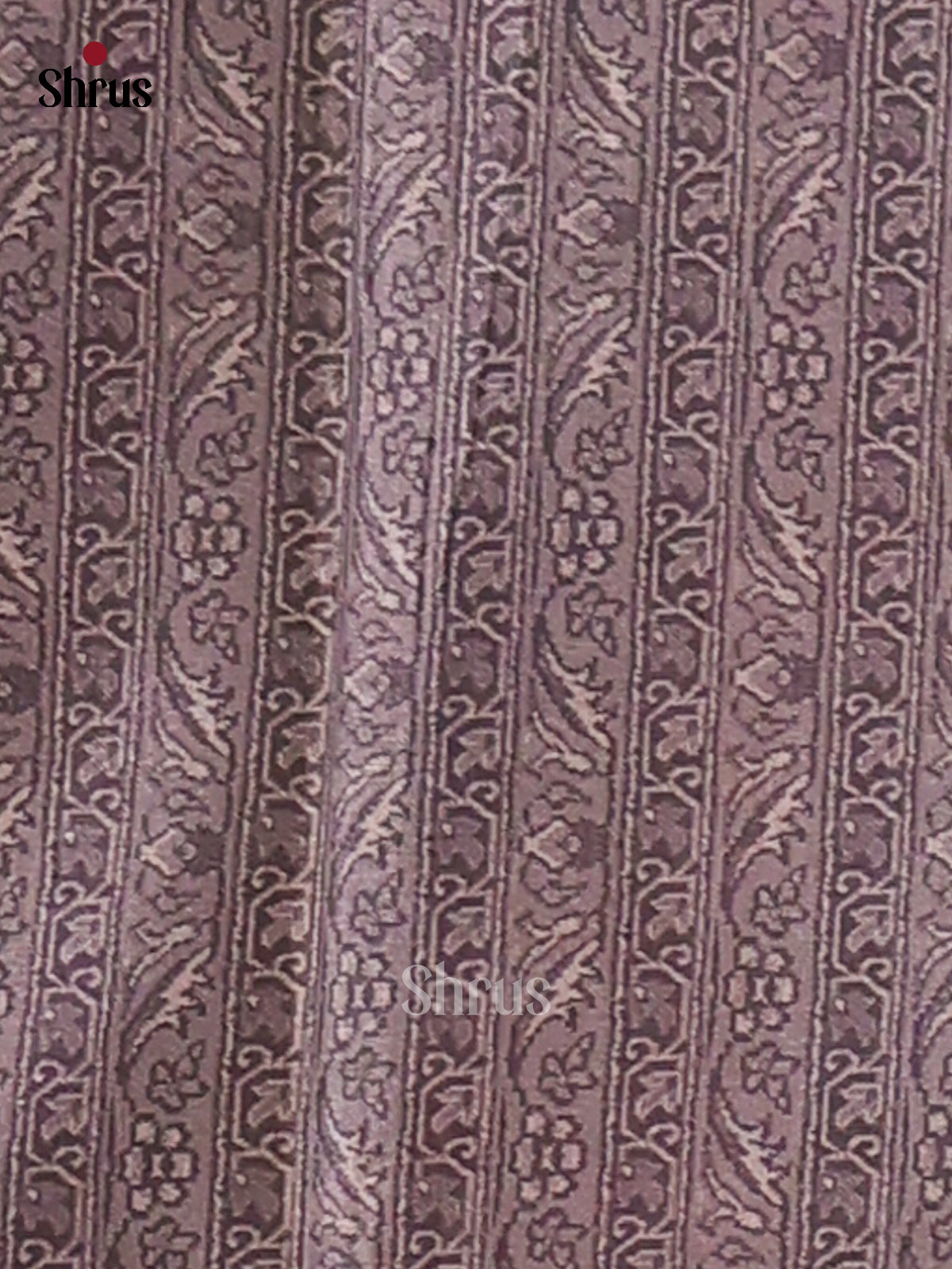 Lavender- Butter silk Saree - Shop on Shrus.com