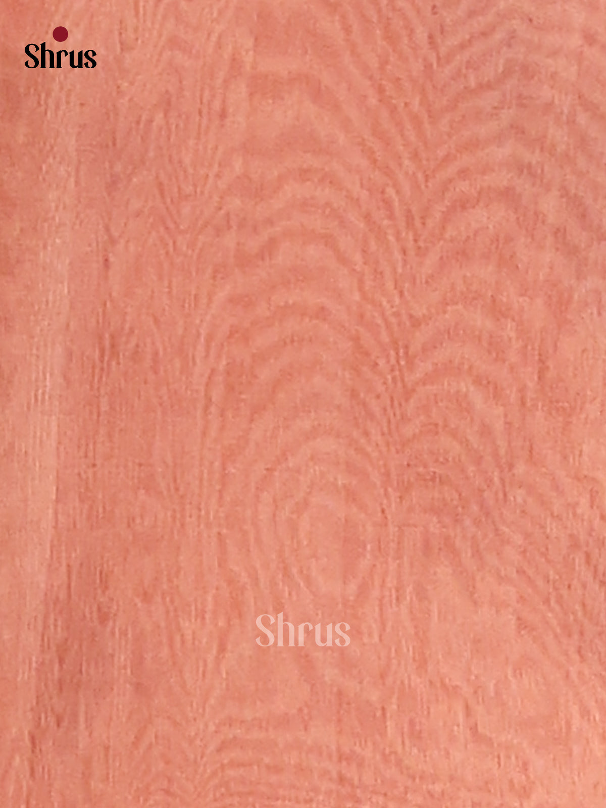 Dusty Pink & Peach - Semi Tissue Print Saree