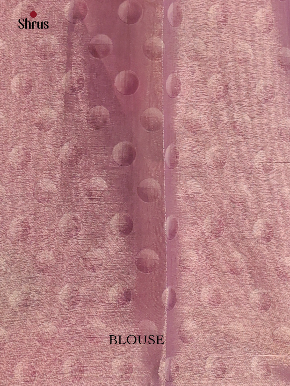 Lavender- Semi Tissue Print Saree