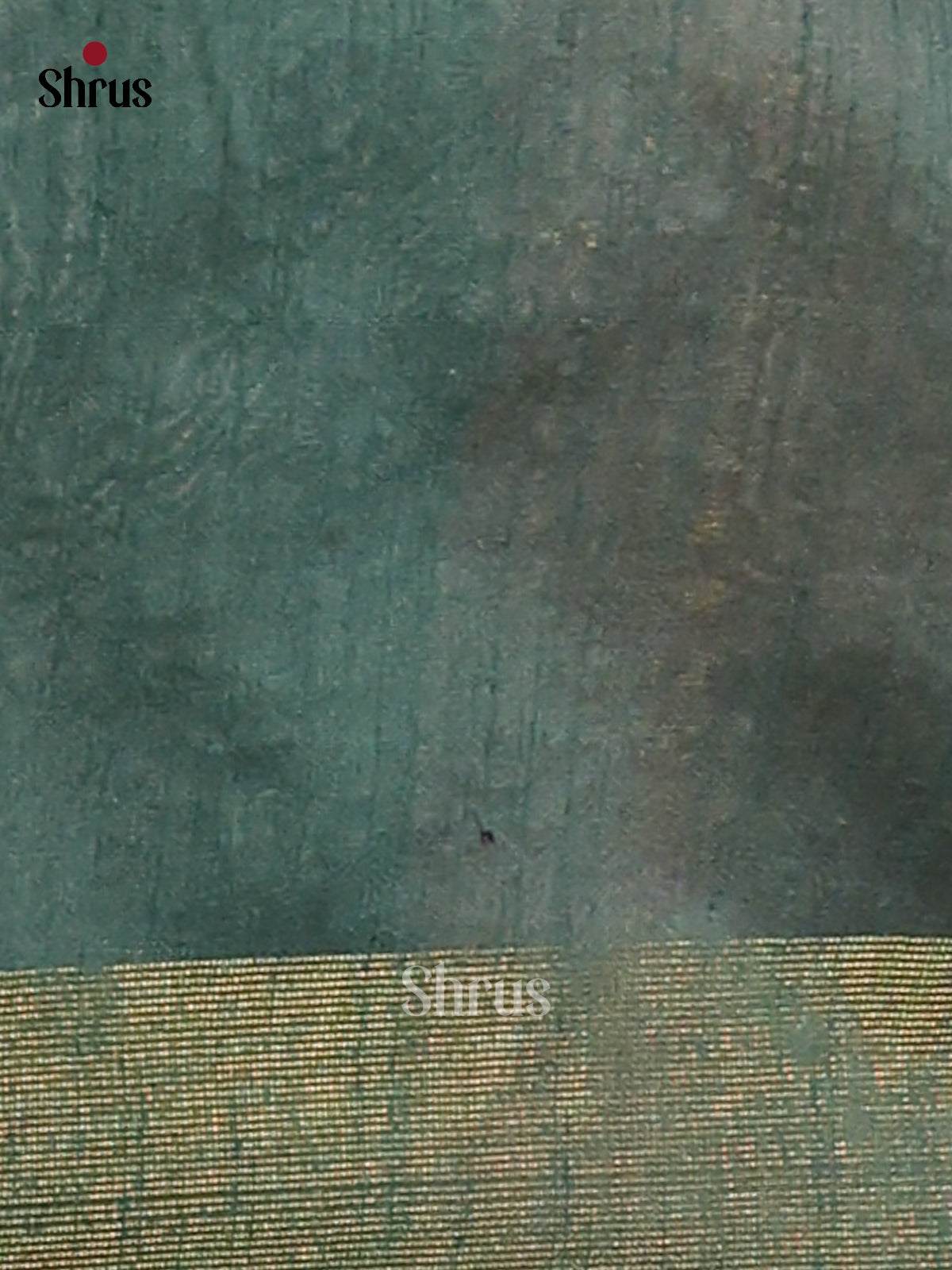 Pink & Green - Semi Rawsilk Saree - Shop on Shrus.com