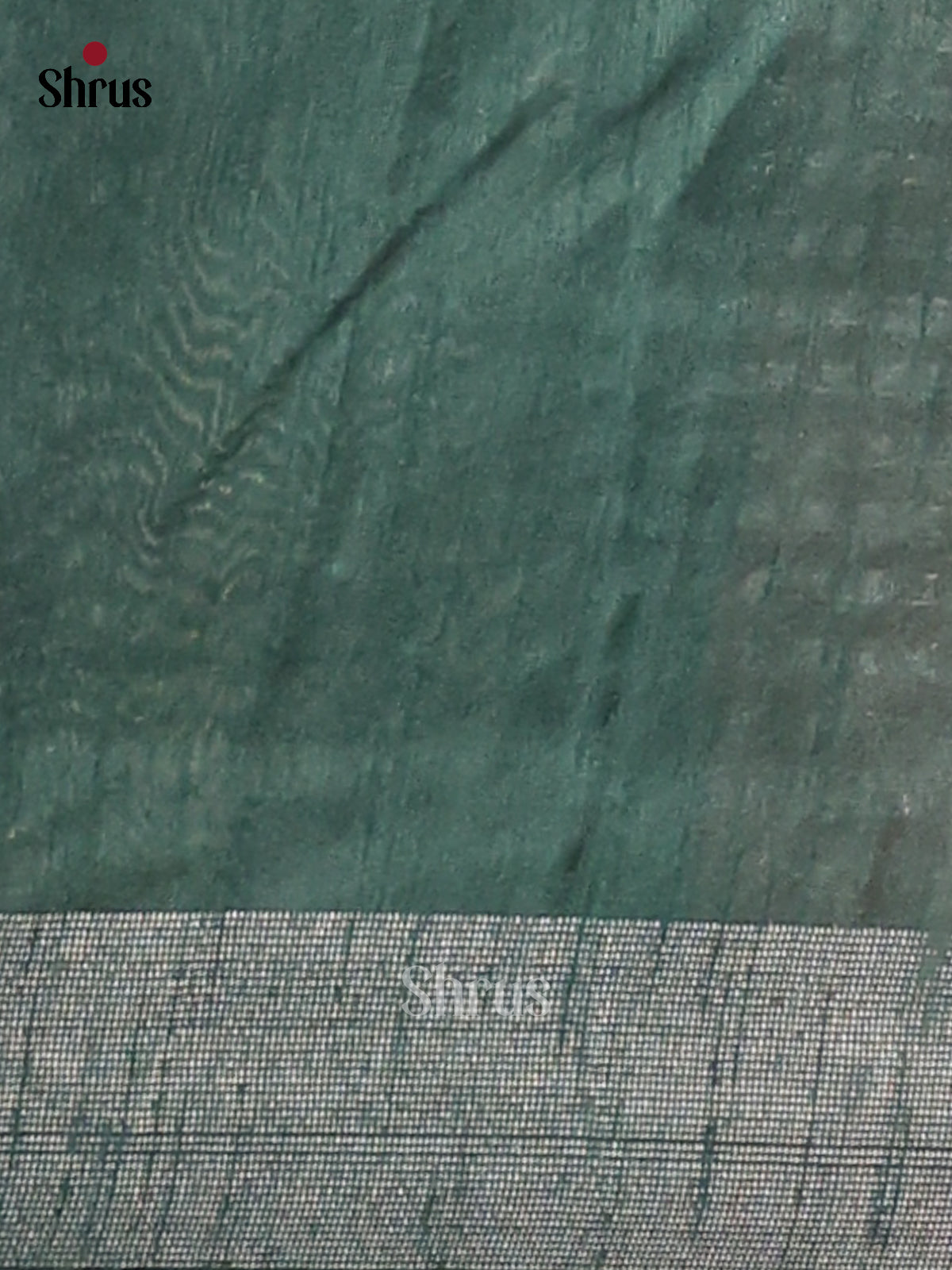 Pink & Green - Semi Rawsilk Saree - Shop on Shrus.com