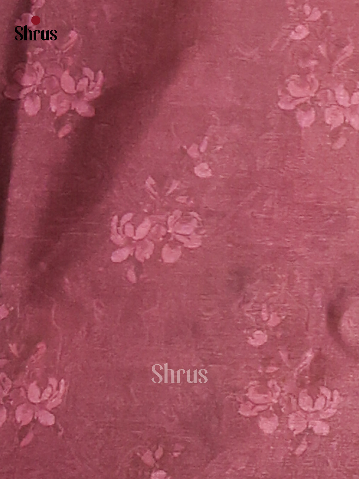 Pink & Purple - Butter silk Saree - Shop on Shrus.com