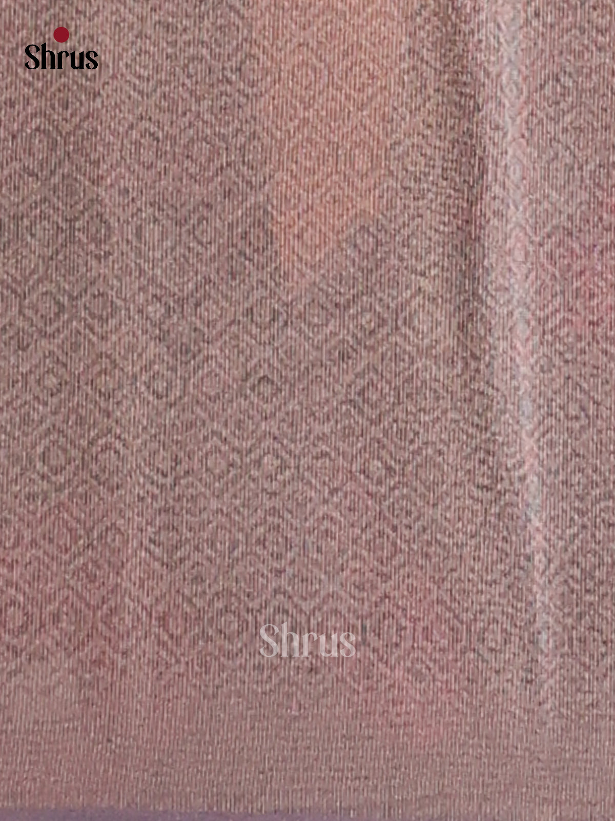 Mild Lavender - Semi Tissue Print Saree