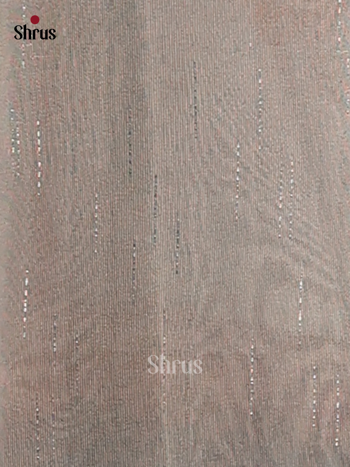 Grey - Semi Tissue Print Saree