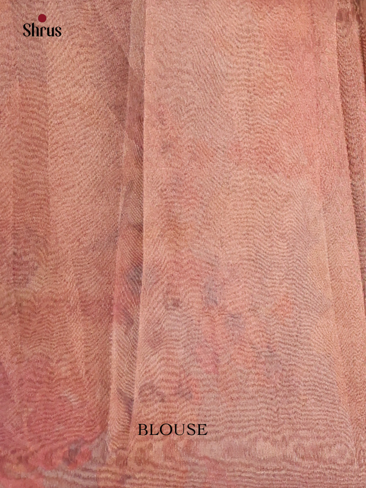 Grey & Brown- Semi Tissue Print Saree