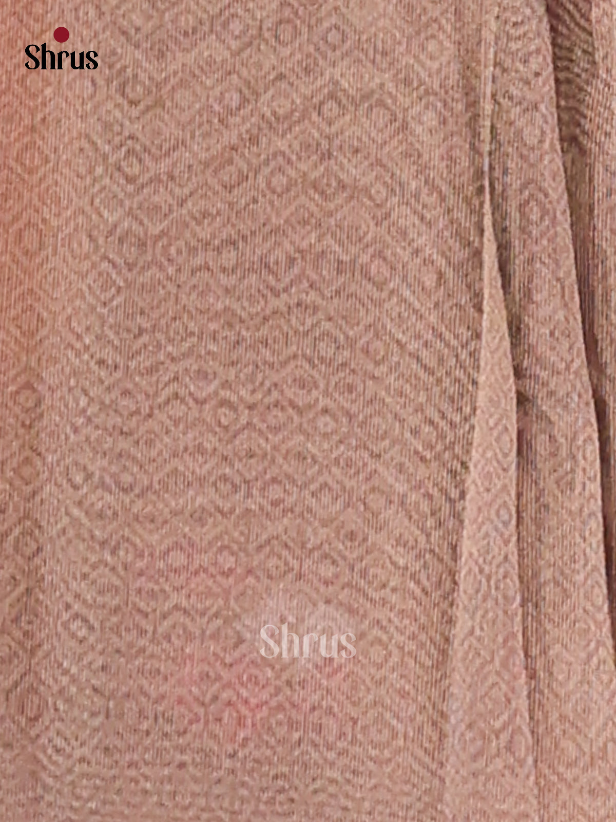 Mild Lavender - Semi Tissue Print Saree